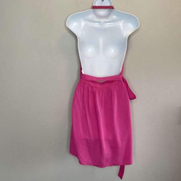 LULUS Dress Womens Small S Pink Wrap Mini NEW Open Back Positively Perfect - Picture 10 of 15